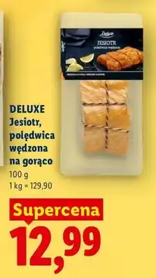 Lidl Jesiotr, polędwica wędzona na gorąco oferta