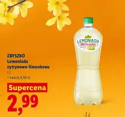 Lidl Lemoniada cytrynowo-limonkowa oferta
