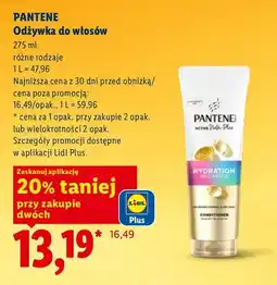 Lidl Odżywka do włosów oferta