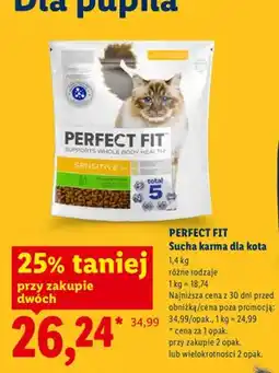 Lidl Sucha karma dla kota oferta
