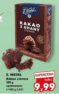 Kaufland E. WEDEL Kakao ciemne oferta