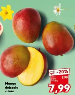 Kaufland Mango dojrzałe sztuka oferta