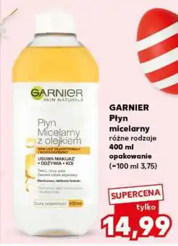 Kaufland GARNIER Płyn micelarny różne rodzaje 400 ml opakowanie oferta