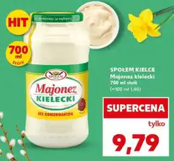 Kaufland Majonez kielecki 700 ml słoik oferta