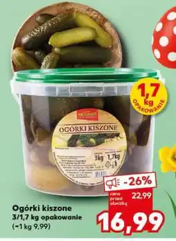 Kaufland Ogórki kiszone oferta