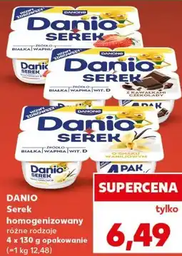 Kaufland Serek homogenizowany różne rodzaje 4 x 130 g opakowanie oferta