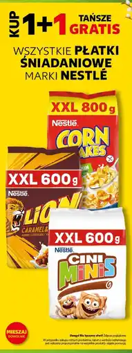 Kaufland WSZYSTKIE PŁATKI ŚNIADANIOWE MARKI NESTLÉ oferta