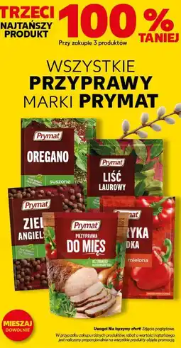 Kaufland WSZYSTKIE PRZYPRAWY MARKI PRYMAT oferta
