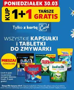 Kaufland WSZYSTKIE KAPSUŁKI I TABLETKI DO ZMYWARKI oferta