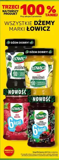 Kaufland WSZYSTKIE DŻEMY MARKI ŁOWICZ oferta