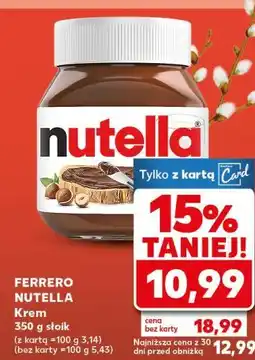 Kaufland Nutella Krem oferta