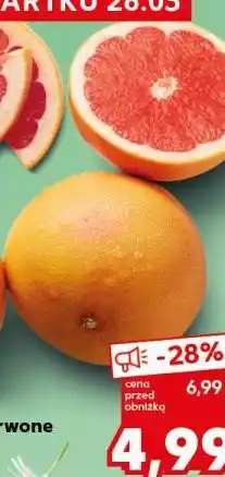 Kaufland Grejpfruty czerwone luzem oferta