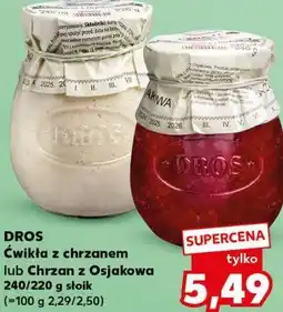 Kaufland Ćwikła z chrzanem lub Chrzan z Osjakowa oferta