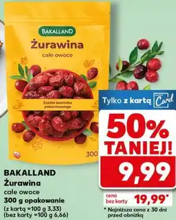 Kaufland Żurawina całe owoce oferta