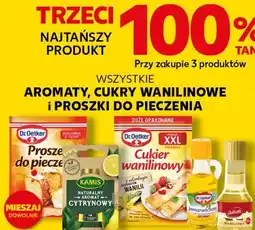 Kaufland WSZYSTKIE AROMATY, CUKRY WANILINOWE i PROSZKI DO PIECZENIA oferta