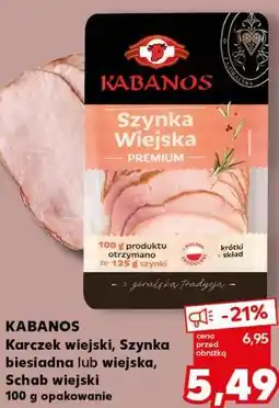 Kaufland Karczek wiejski, Szynka biesiadna lub wiejska, Schab wiejski oferta