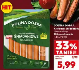 Kaufland Kiełbaski śniadaniowe różne rodzaje oferta