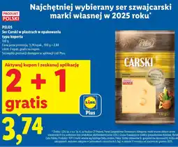 Lidl Ser Carski w plastrach w opakowaniu typu koperta oferta