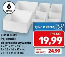 Kaufland Pojemniki do przechowywania oferta