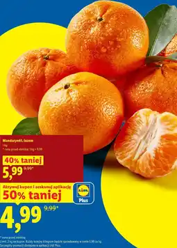 Lidl Mandarynki, luzem oferta
