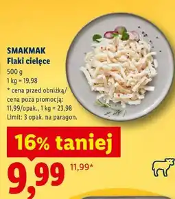 Lidl Flaki cielęce oferta