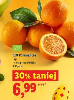 Lidl BIO Pomarańcze oferta