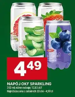 Stokrotka Napój okf sparkling aloe, lychee, blueberry oferta