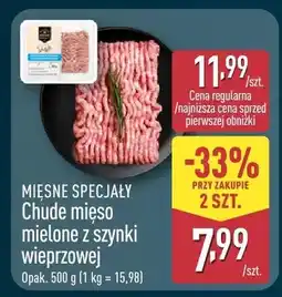 ALDI Chude mięso mielone z szynki wieprzowej oferta