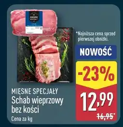ALDI Schab wieprzowy bez kości oferta