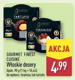 ALDI Włoskie desery tartufo lub tiramisu oferta