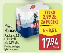 ALDI Piwo Harnaś oferta