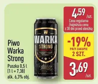 ALDI Piwo Warka Strong oferta