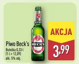 ALDI Piwo Beck's oferta