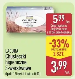 ALDI Chusteczki higieniczne 3-warstwowe oferta