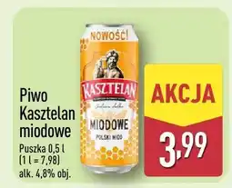 ALDI Piwo Kasztelan miodowe oferta