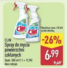 ALDI Spray do mycia powierzchni szklanych oferta