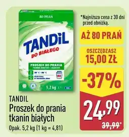 ALDI Proszek do prania tkanin białych oferta