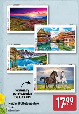 ALDI Puzzle 1000 elementów oferta