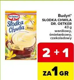 Carrefour Express Budyń* SŁODKA CHWILA waniliowy, śmietankowy, czekoladowy oferta