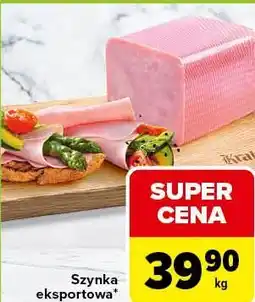 Carrefour Express Szynka eksportowa oferta