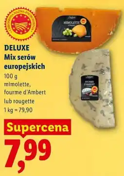 Lidl Mix serów europejskich oferta