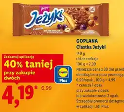Lidl Ciastka Jeżyki oferta