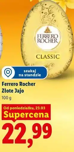 Lidl Ferrero Rocher Złote Jajo oferta
