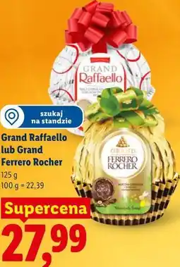 Lidl Grand Raffaello lub Grand Ferrero Rocher oferta
