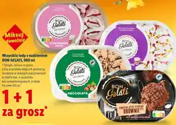 Lidl Wszystkie lody z nadzieniem BON GELATI oferta