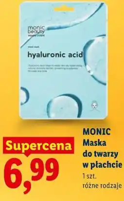Lidl Maska do twarzy w płachcie 1 szt. różne rodzaje oferta