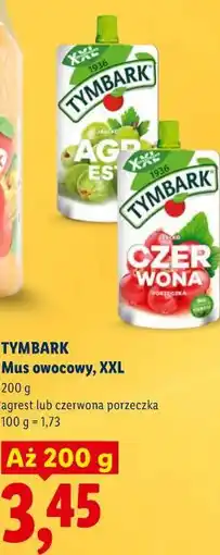 Lidl Mus owocowy, XXL 200 g agrest lub czerwona porzeczka oferta