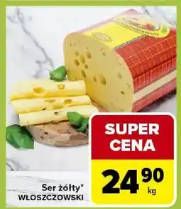 Carrefour Express Ser żółty Włoszczowski oferta