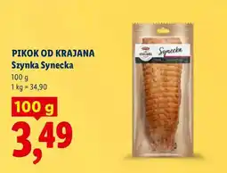 Lidl Szynka Synecka oferta