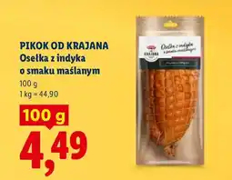 Lidl Osełka z indyka o smaku maślanym oferta
